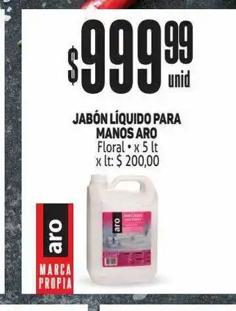 Makro Jabón liquido para manos aro oferta