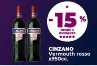 Supermayorista Vital Cinzano vermouth rosso oferta
