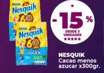 Supermayorista Vital Nesquik cacao menos azucar oferta
