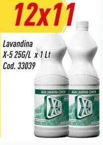 Supermercados Comodin Lavandina x-5 oferta