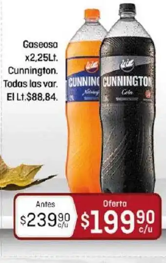 El Nene Gaseosa x2.25lt cunnington oferta