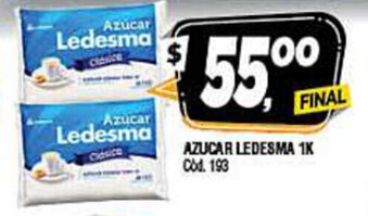 Supermercados Yaguar Ledesma Azucar 1K oferta
