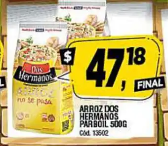 Supermercados Yaguar Hermanos Arroz Dos Parboil 500g oferta