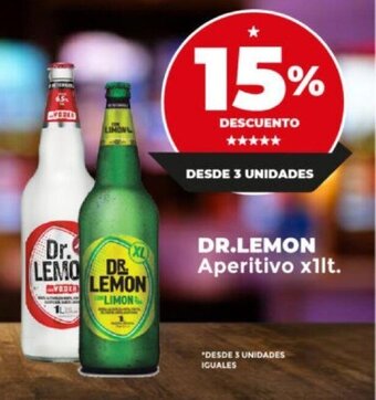 Supermayorista Vital Dr. Lemon Aperitivo x 1lt oferta
