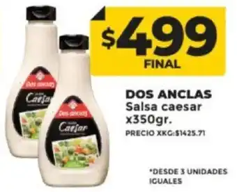 Supermayorista Vital Dos Anclas Salsa Caesar x 350g oferta