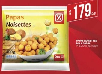 Supermercados DIA Papas Noisettes Dia x 500g oferta