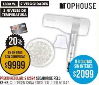 Coto Top House Secador de Pelo oferta