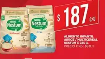 Supermercados DIA Nestum Alimento Infantil Arroz/Multicereal x 225g oferta