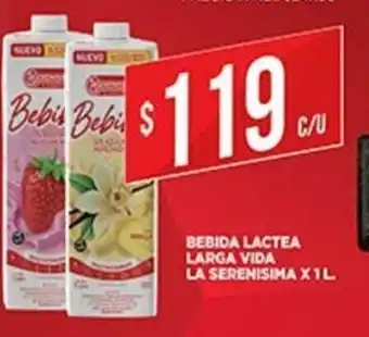 Supermercados DIA Bebida Lactea Larga Vida La Serenisima x 1L oferta