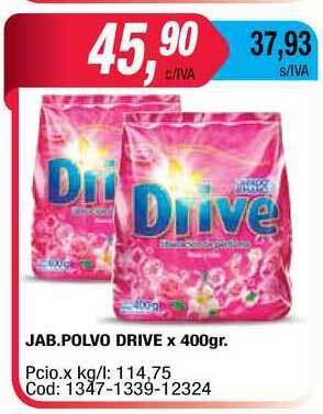 Maxiconsumo Drive Jab. Polvo x 400gr oferta