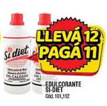 Supermercados Yaguar Si-Diet Edulcorante oferta