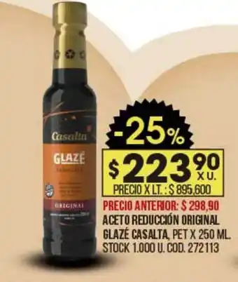 Coto Aceto Reducción Original Glazé Casalta oferta