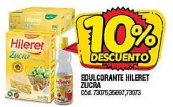 Supermercados Yaguar Edulcorante Hileret Zucra oferta