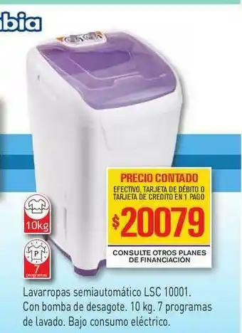 Red del Hogar Lavarropas Semiautomático Lsc 10001 oferta