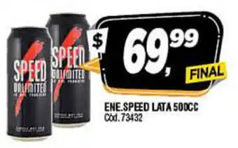 Supermercados Yaguar Speed Ene. Lata 500cc oferta
