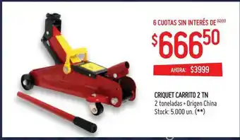 Walmart Criquet Carrito 2 Tv oferta