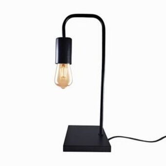 Frávega Velador industrial facu 1 luz negro gioluce oferta