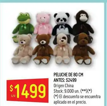 Peluche De 80 Cm