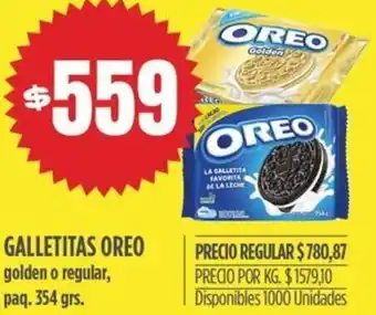 Supermercados Vea Galletitas Oreo 354g oferta