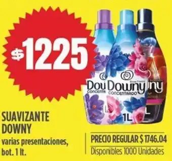 Supermercados Vea Suavizante Downy 1L oferta