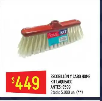 Escobillón Cabo Home Kit Laqueado