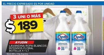 Carrefour Maxi Lavandina ayudin oferta