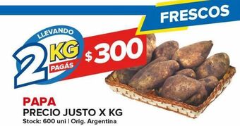 Carrefour Maxi Papas oferta