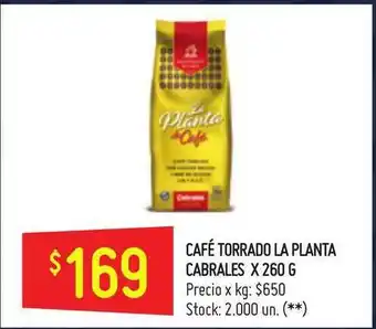 Café Torrado La Planta Cabrales x260 g
