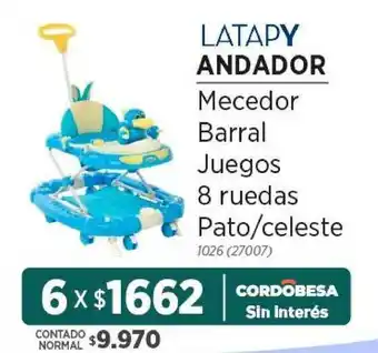 Genesio Hogar Latapy Andador oferta