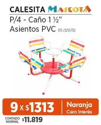Genesio Hogar Mascota Calesita oferta