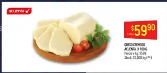 Changomas Acuenta Queso Cremoso x100 g oferta