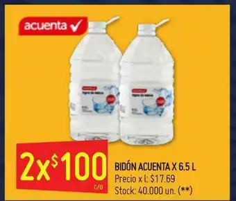 Changomas Acuenta Bidón x6.5 L oferta