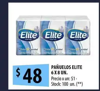 Punto Mayorista Elite Pañuelos 6 X 8 Un. oferta