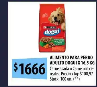 Punto Mayorista Dogui Alimento Para Perro Adulto x16,5 kg oferta