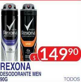 Masivos Rexona Desodorante Men 90g oferta