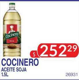 Masivos Cocinero Aceite Soja 1.5L oferta