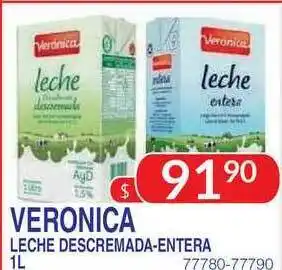 Masivos Veronica Leche Descremada-entera 1L oferta