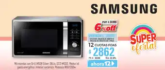 Red del Hogar Samsung Microondas con Gril oferta