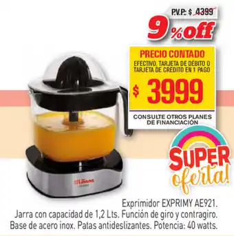 Red del Hogar Exprimy Exprimidor AE921 oferta