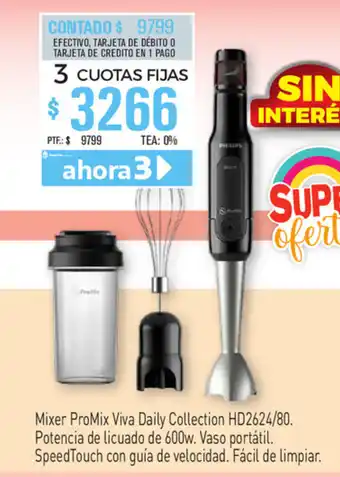 Red del Hogar Mixer Promix Viva Daily Collection oferta