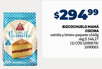 Makro Bizcochuelo Mamá Cocina 540g oferta