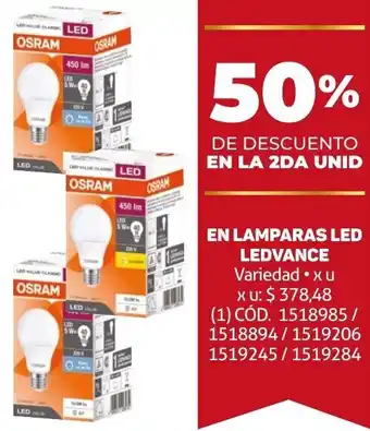 Makro En Lamparas Led Ledvance oferta
