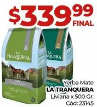 Diarco La Tranquera Yerba Mate 500g oferta