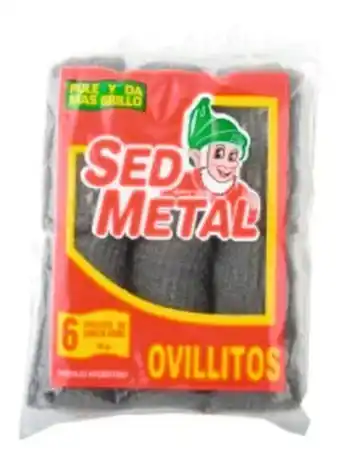 Supermercados Comodin Lana de acero rollito sed metal 6un 38gr oferta