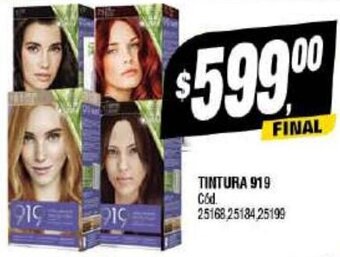Supermercados Yaguar Tintura 919 oferta