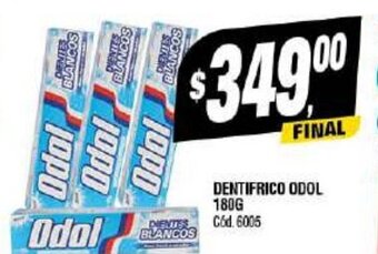 Supermercados Yaguar Dentifrico Odol 180g oferta