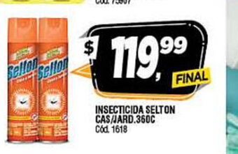 Supermercados Yaguar Selton Insecticida Cas/Jard. 360c oferta