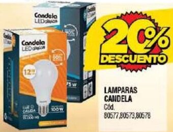 Supermercados Yaguar Lamparas Candela oferta