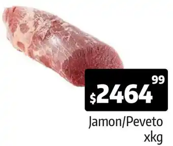 Autoservicio Capo Jamon/Peveto oferta