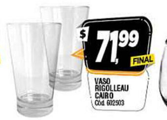 Supermercados Yaguar Vaso Rigolleau Cairo oferta